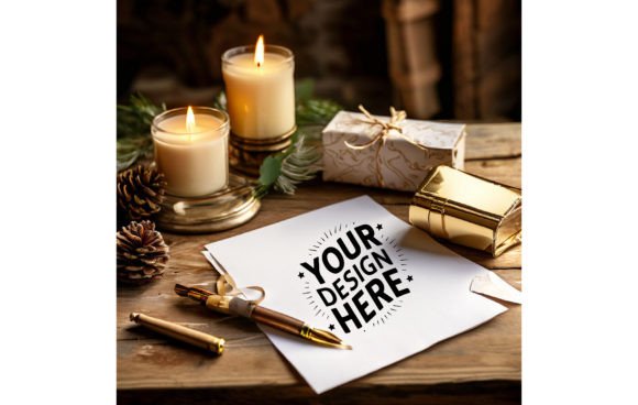 Christmas Greeting Card Mockup 75 – A Versatile Tool for Designers and Businesses