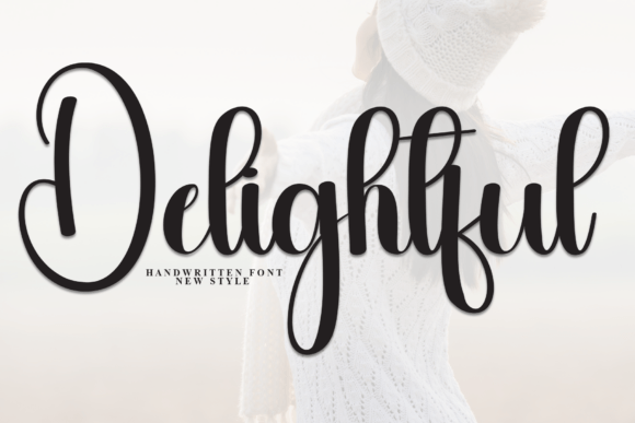 Delighful: The Elegant Script Font for Handwritten Style