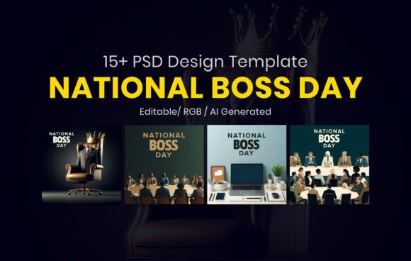 National Boss Day Design Template: Creative Ways to Show Appreciation for Leadership